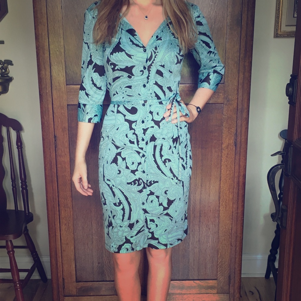 CLOSET CLOSING! H&M button down dress sz 4